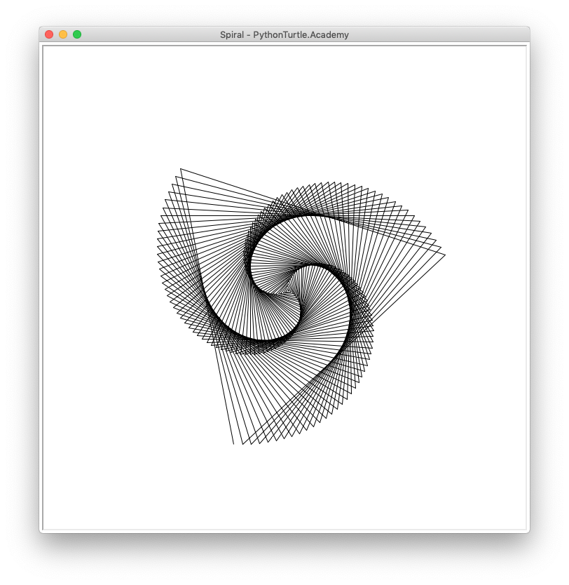 Draw Spiral with Python Turtle (Solution Included) – Python and Turtle