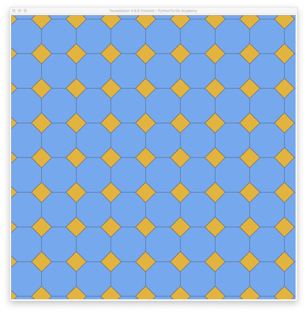 regular tessellation