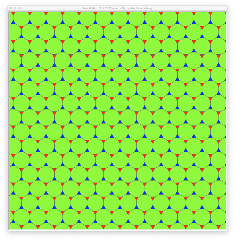 semi regular tessellation