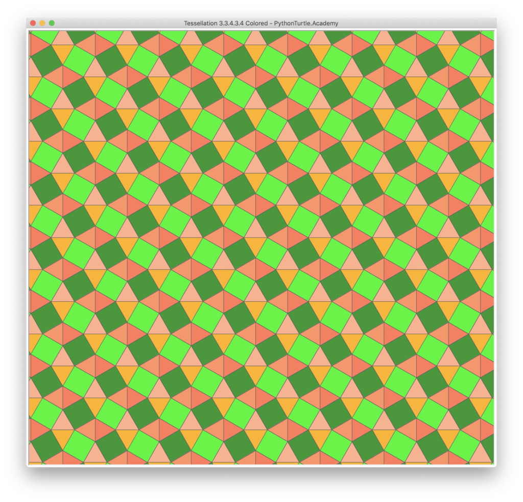 semi regular tessellation in nature