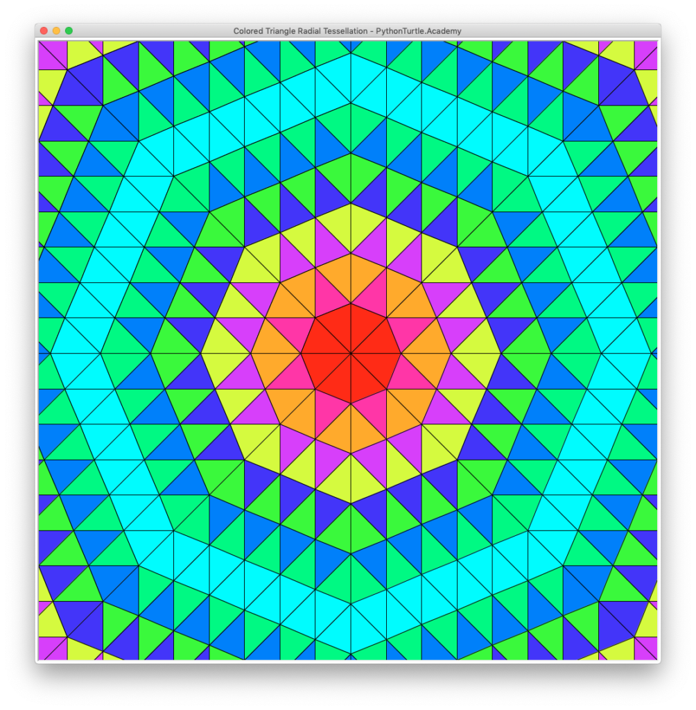 heptagonajd triangle tessellation