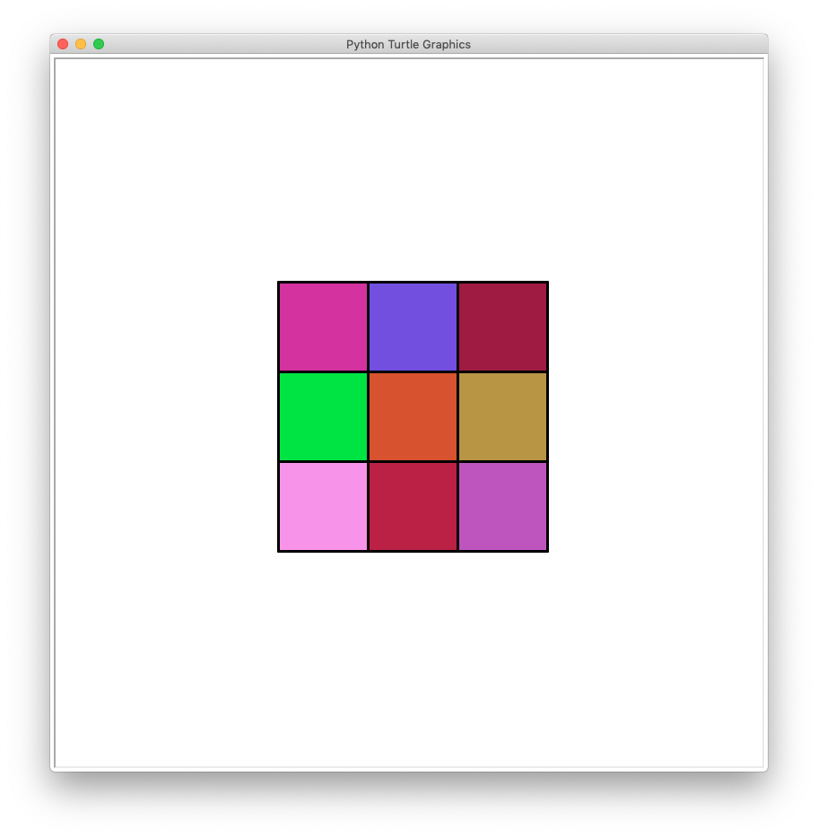 3×3 Squares – Learn Python