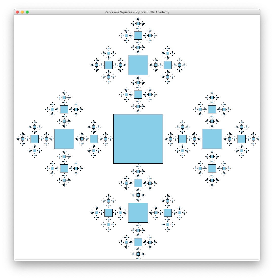 Square Snowflake with Python Turtle (Source Code) – Python and Turtle