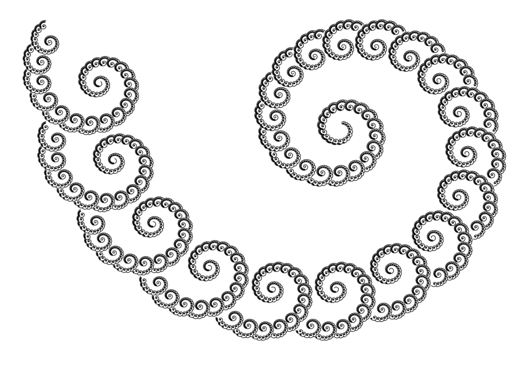 Spiral of Spirals Fractal with Python Turtle (Source Code) – Python and ...